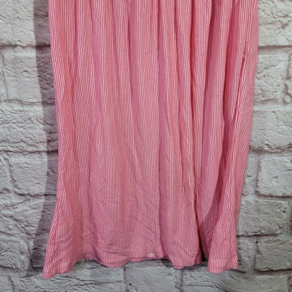 Lilly Pulitzer Pink Pin Stripe Strapless Tube Top Mini Dress - Picture 7 of 9